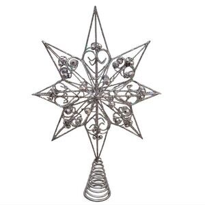 Silver Star tree topper
